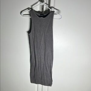 Gray Sleeveless dress